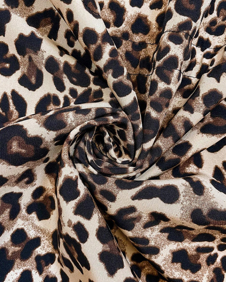 Daisy™ - Casaco Reversível com Capuz e Estampado de Leopardo