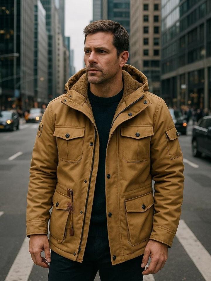 Adrian™ | Casaco Bomber de Fleece