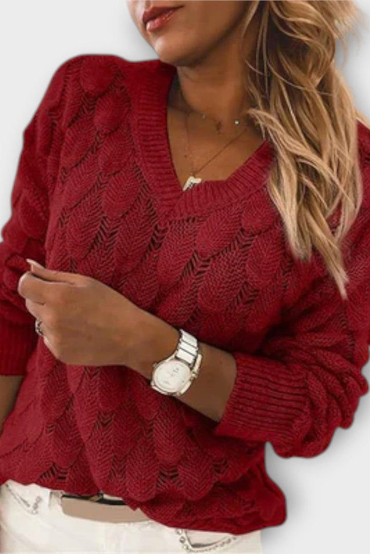 Agnes | Pullover de Decote em V