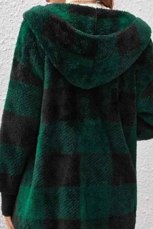 Alberte | Sweatshirt com Capuz Xadrez