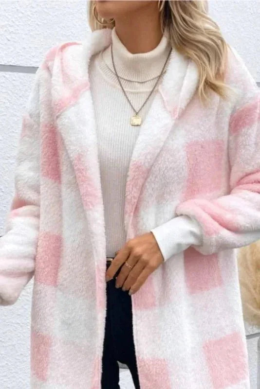 Alberte | Sweatshirt com Capuz Xadrez