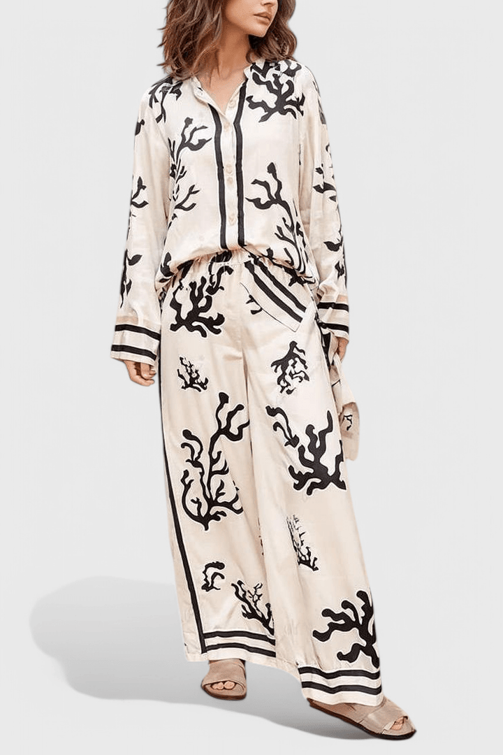 Amalie | Conjunto de Manga Longa