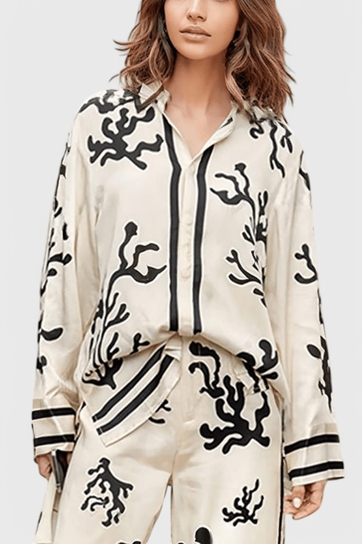 Amalie | Conjunto de Manga Longa