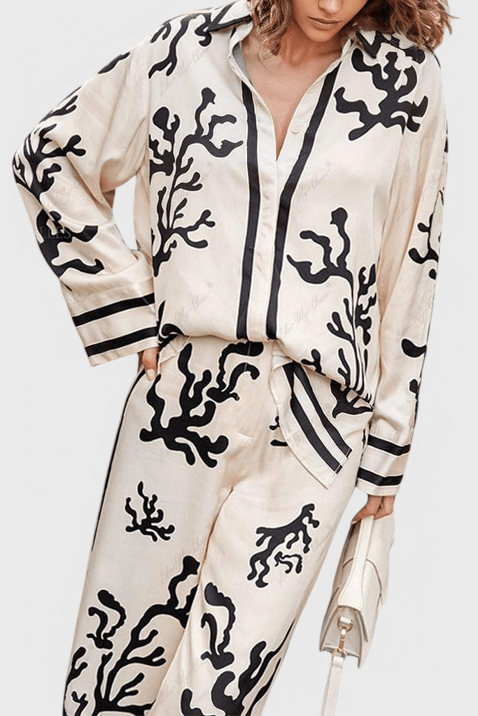 Amalie | Conjunto de Manga Longa