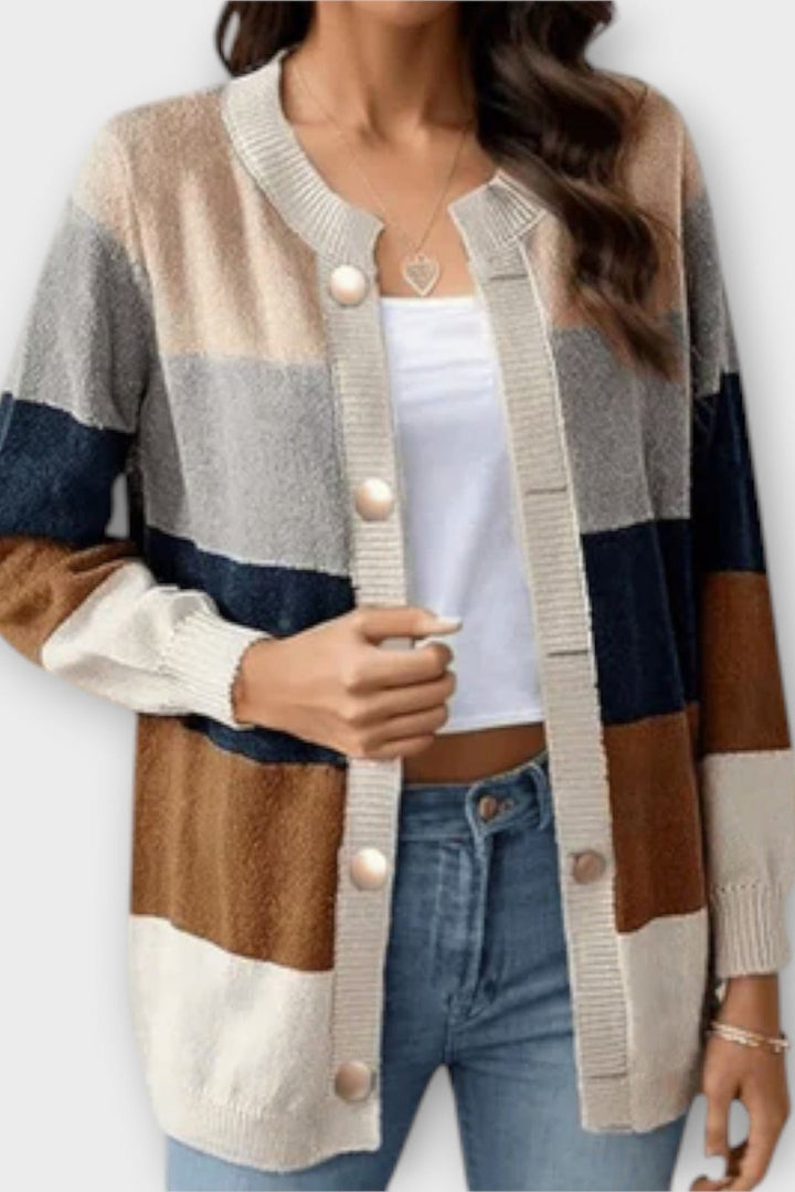 Amalie | Cardigan Listrado
