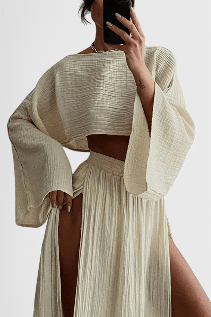 Astrid | Conjunto de Manga Comprida