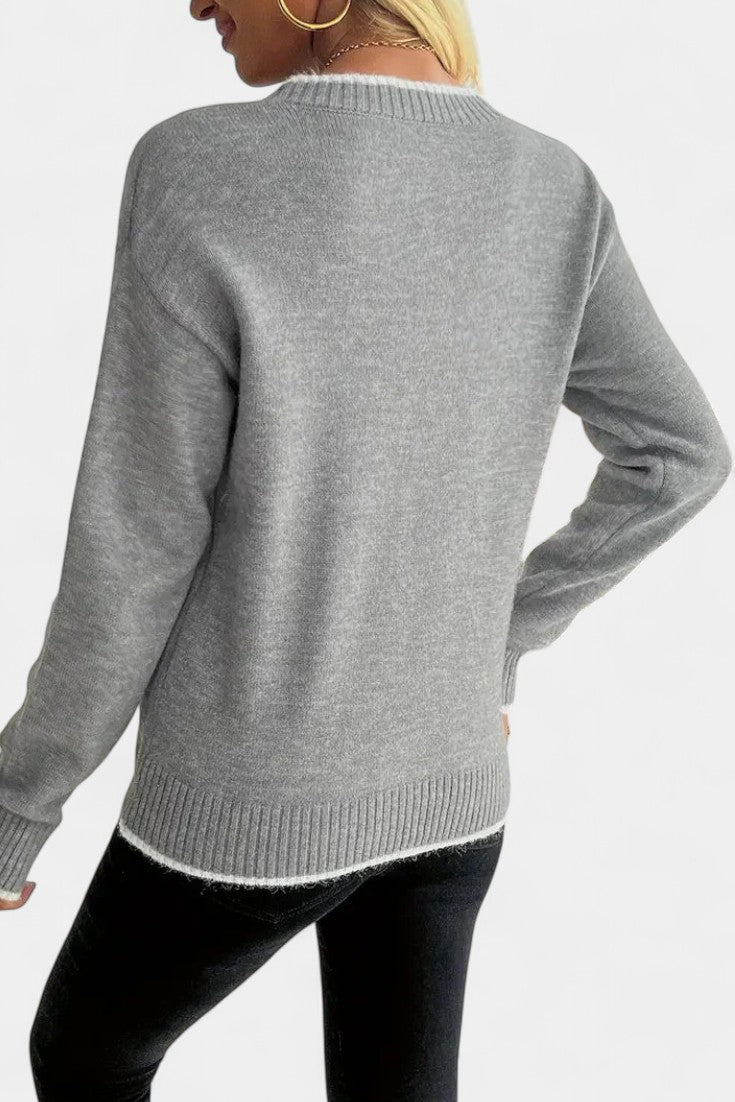 Brianna | Sweater Universitária