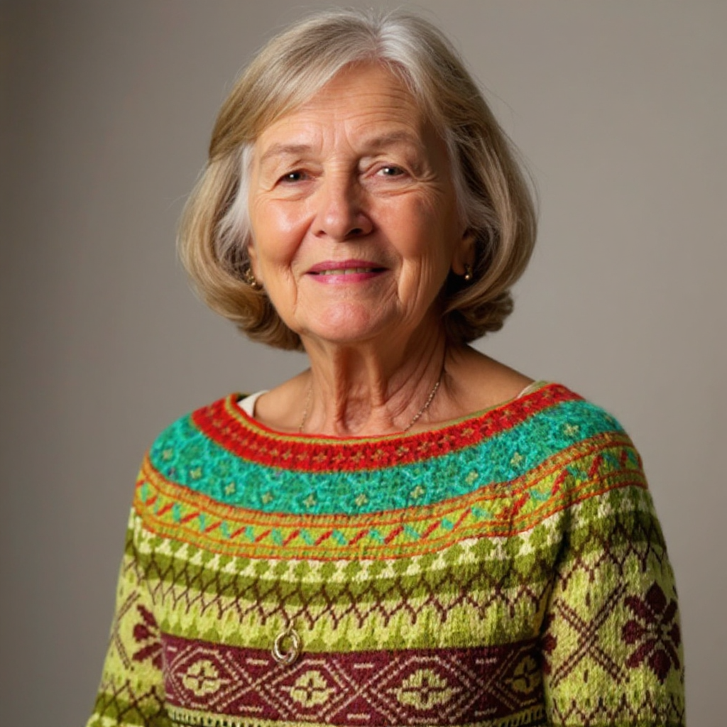 Caitlin | Pullover Vintage Islandês