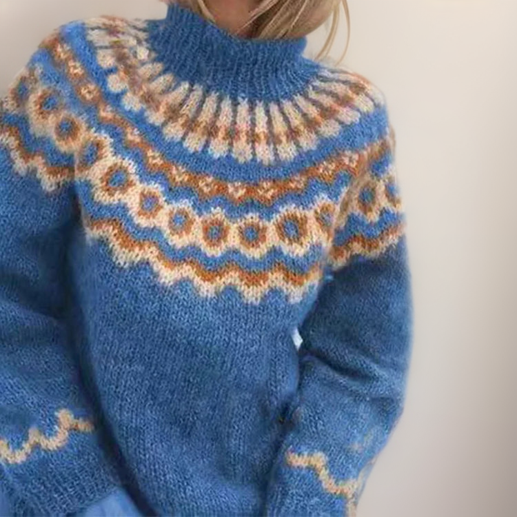 Carla | Pullover Vintage Islandês