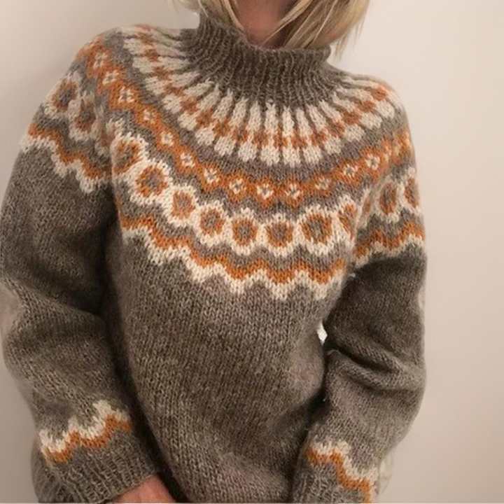 Carla | Pullover Vintage Islandês
