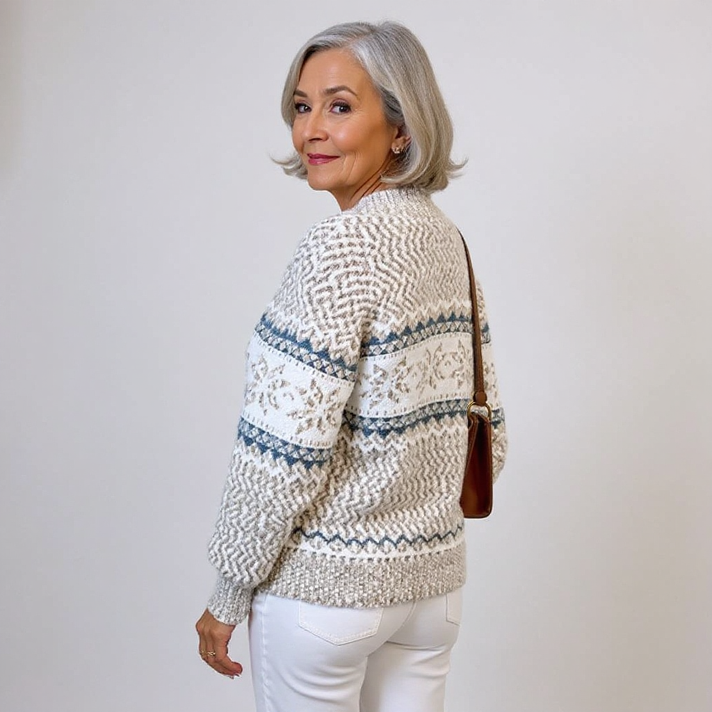 Caroline | Pullover Islandês Vintage