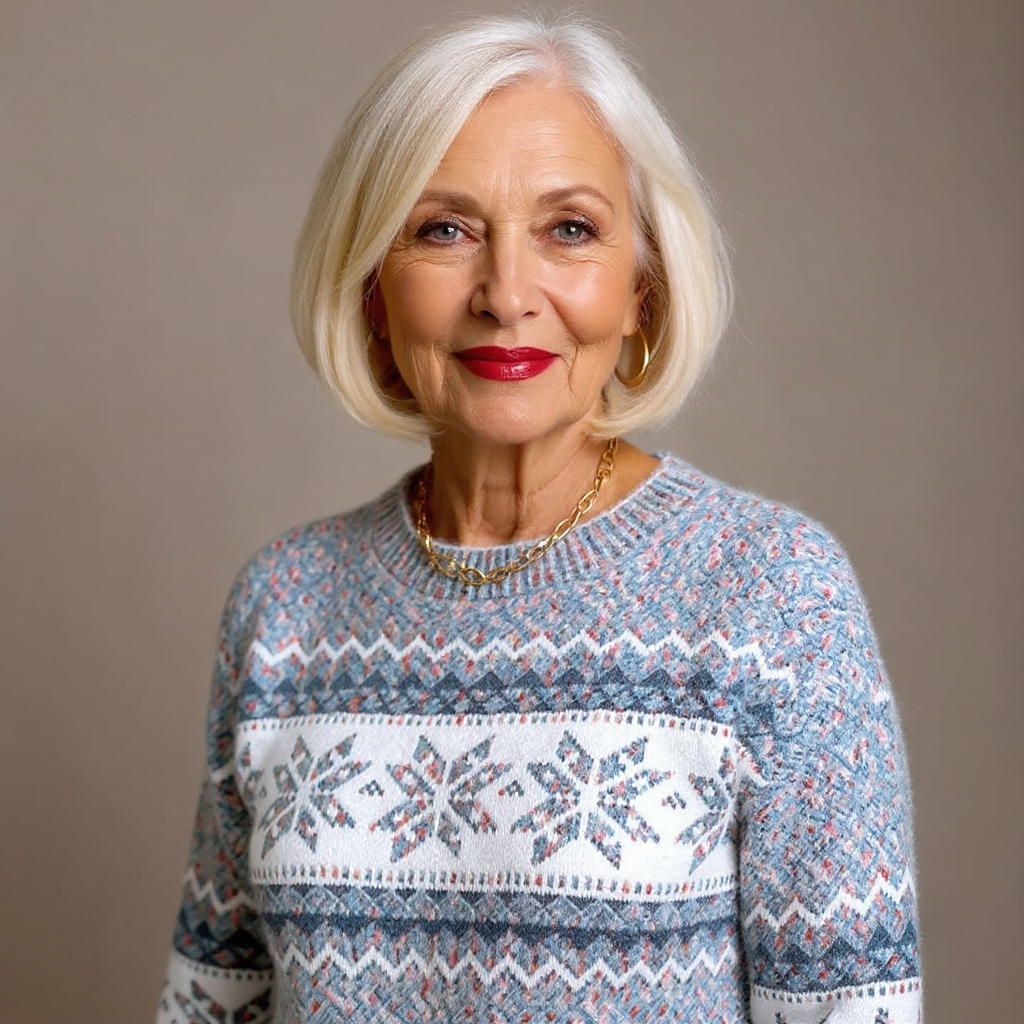 Caroline | Pullover Islandês Vintage