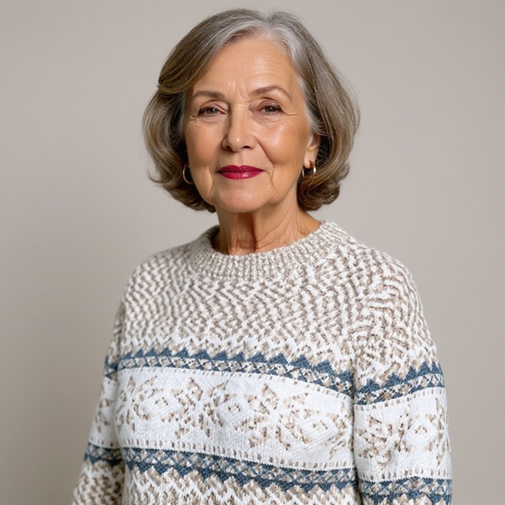 Caroline | Pullover Islandês Vintage