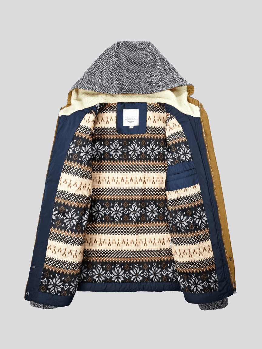 Carsten™ | Casaco de penas estiloso