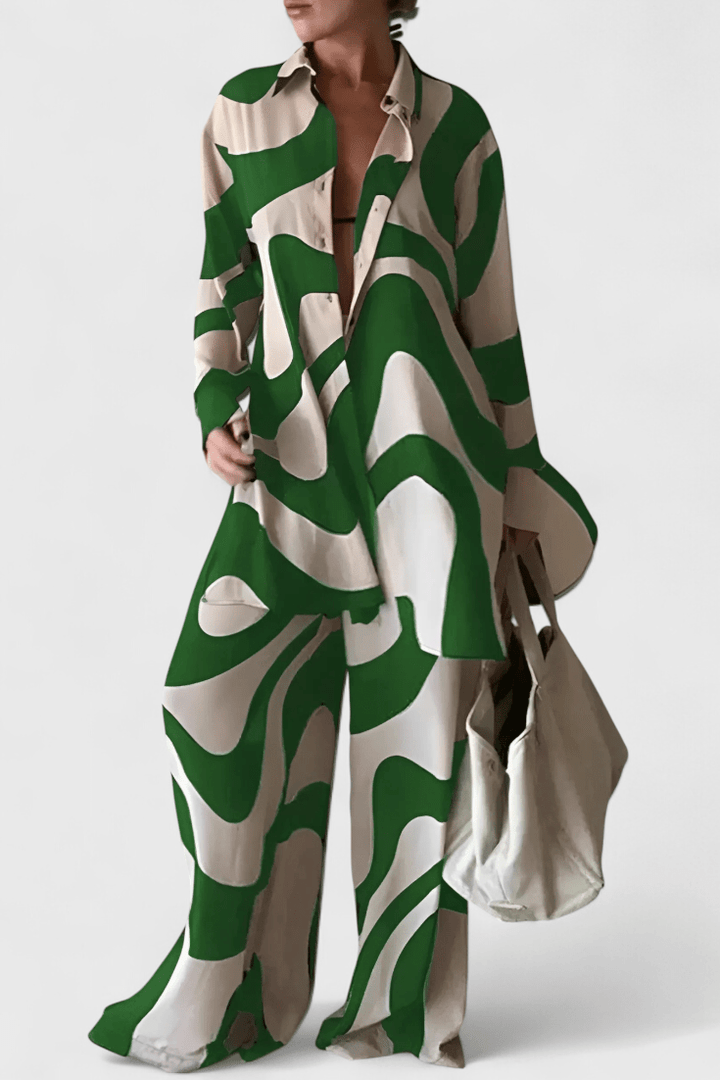 Clara | Conjunto de manga longa