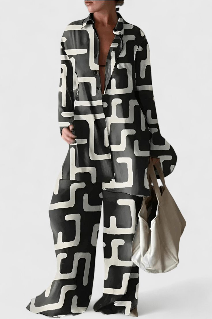 Clara | Conjunto de manga longa