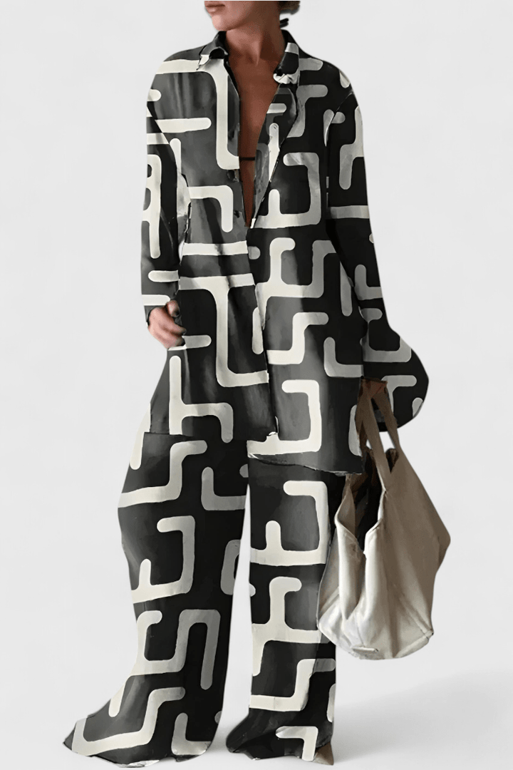 Clara | Conjunto de manga longa