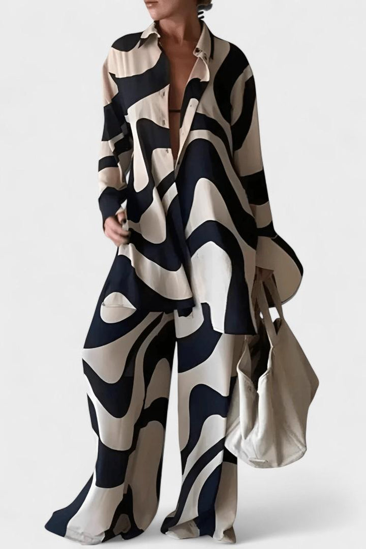 Clara | Conjunto de manga longa