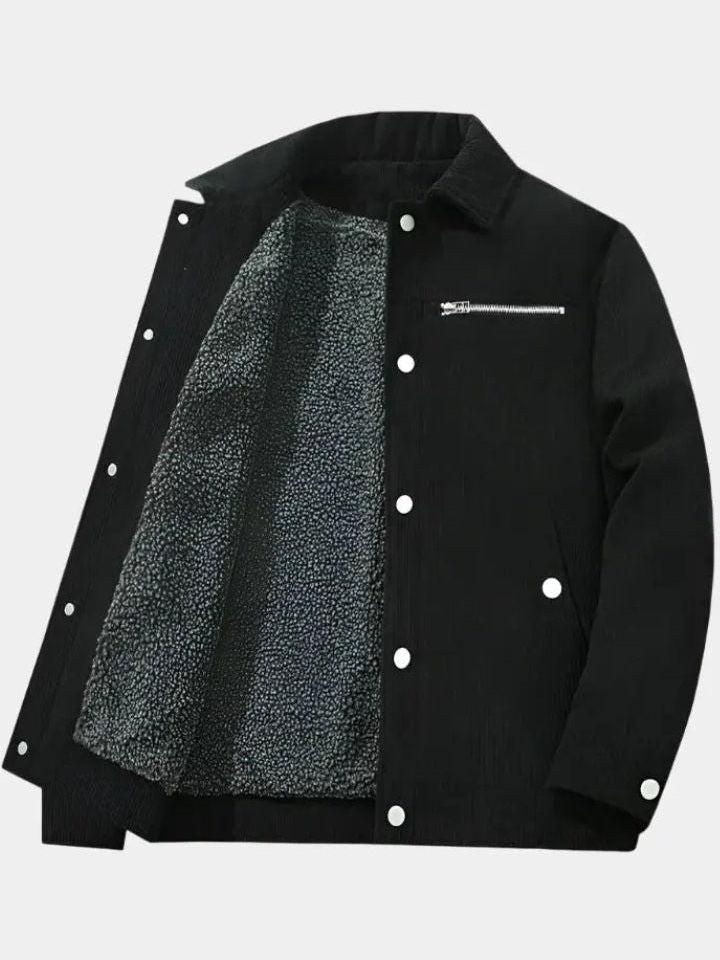 Corde™ | Casaco Sherpa em Veludo Cotelê