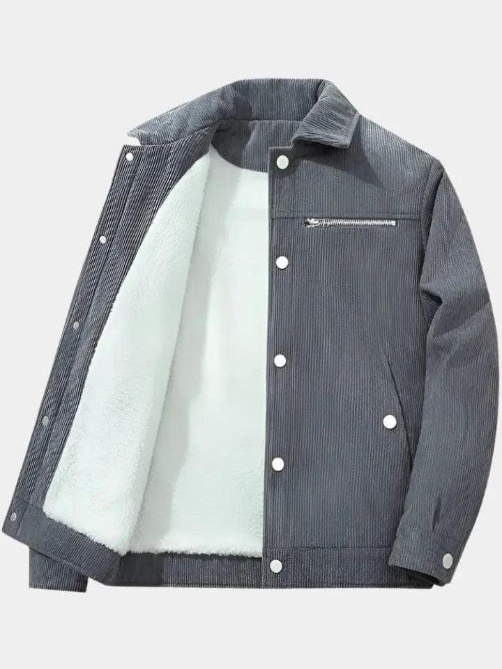 Corde™ | Casaco Sherpa em Veludo Cotelê