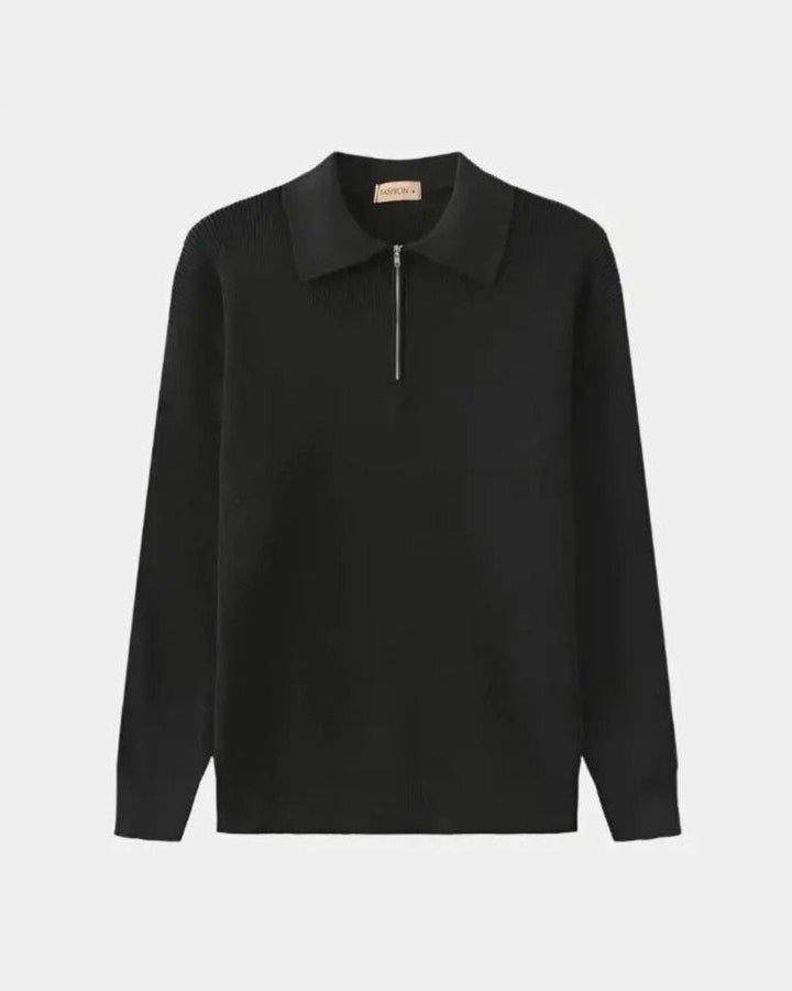 David™ | Pullover Polo com Zíper