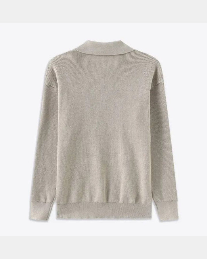 David™ | Pullover Polo com Zíper