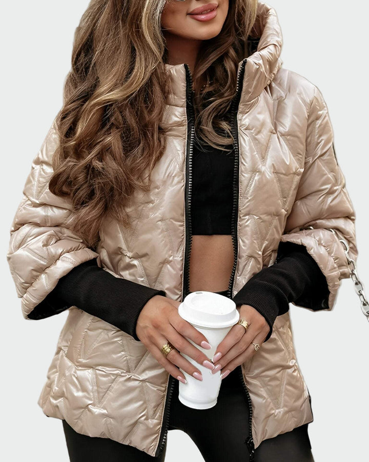 Ditte | Casaco de Algodão com Capuz