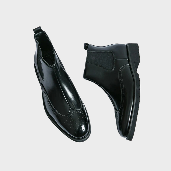 Dwight™ | Botas Chelsea em Couro Sintético