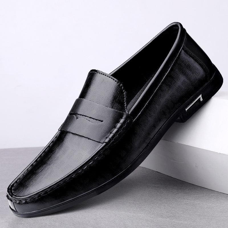 Elegantes Loafers de Couro Premium