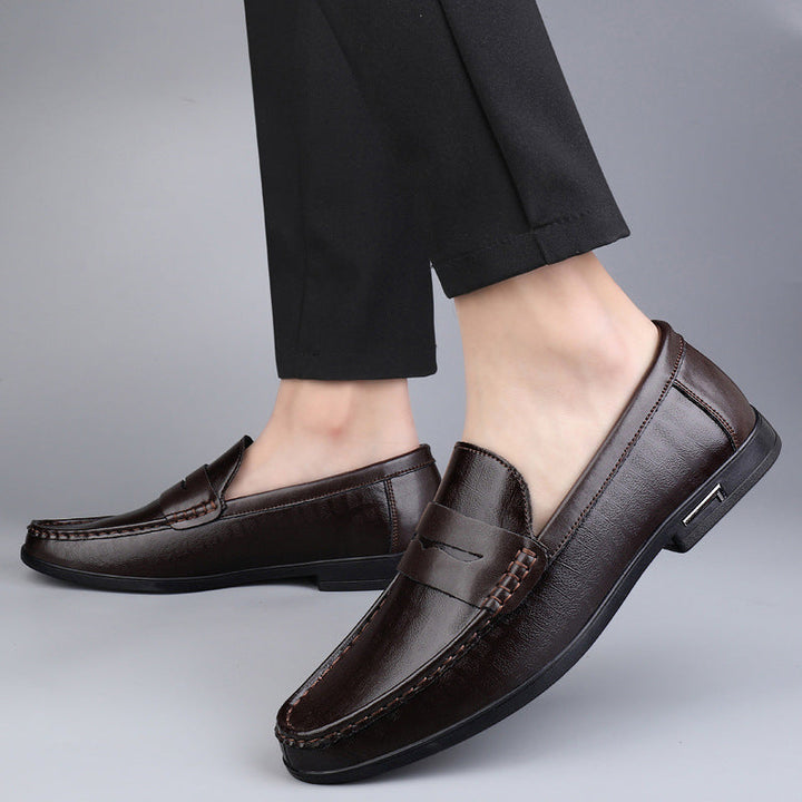 Elegantes Loafers de Couro Premium