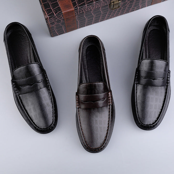 Elegantes Loafers de Couro Premium