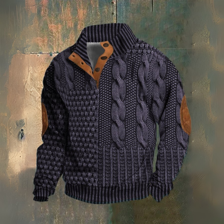 Éloi™ | Elegant High Neck Sweater