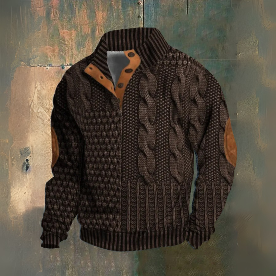 Éloi™ | Elegant High Neck Sweater