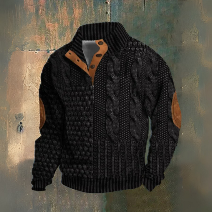 Éloi™ | Elegant High Neck Sweater