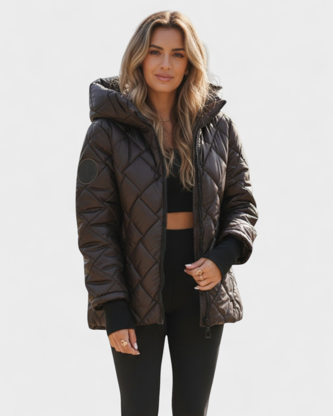 Ema™ | Casaco elegante com capuz