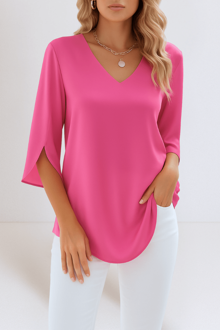 Emilie | Blusa de Decote em V