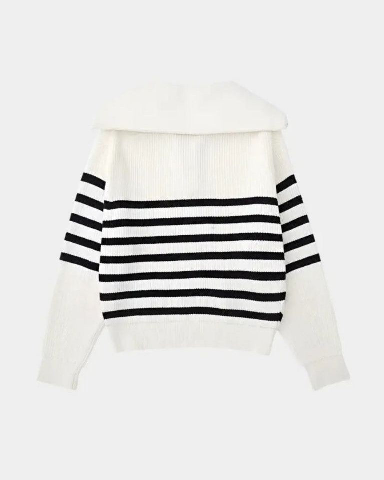 Felix™ | Sweater de Malha com Riscas