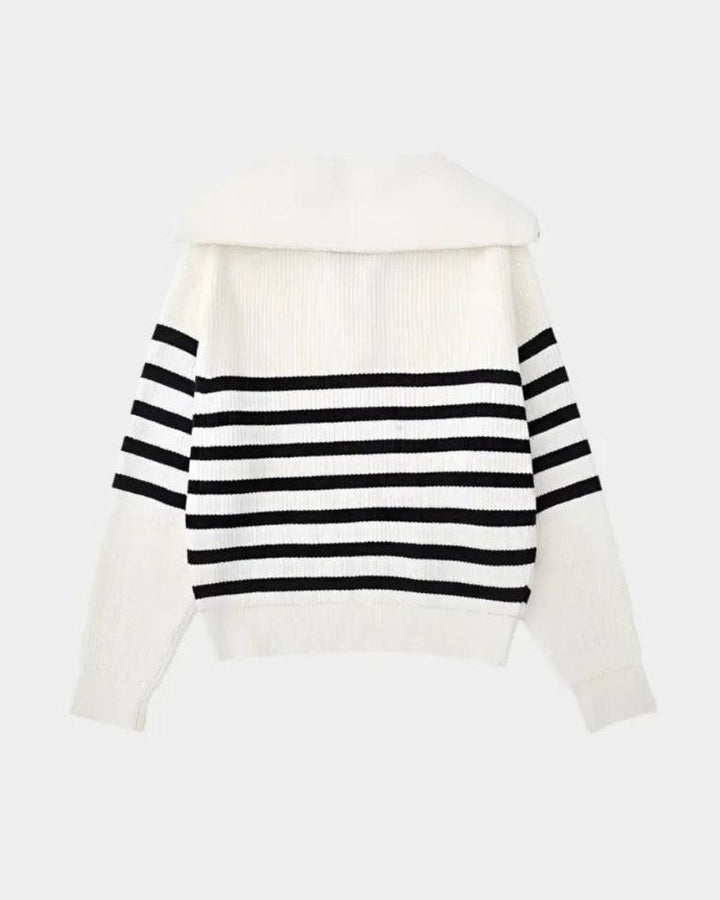 Felix™ | Sweater de Malha com Riscas