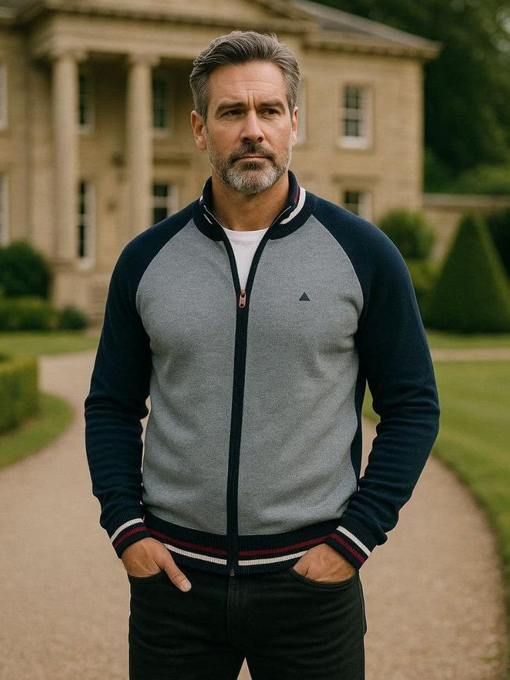 Felix™ | Cardigan de Lã com Zíper