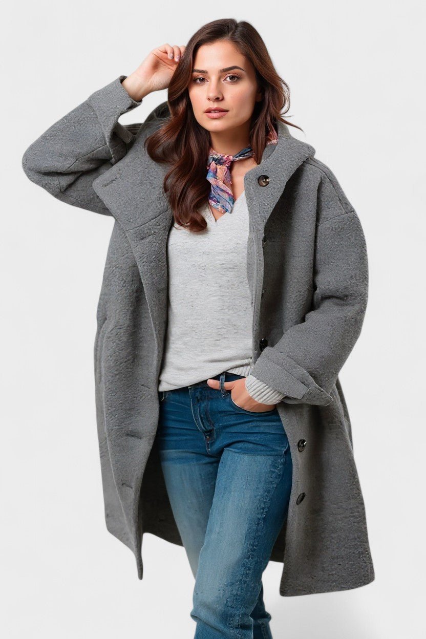 Freja™ | Casaco elegante de comprimento médio