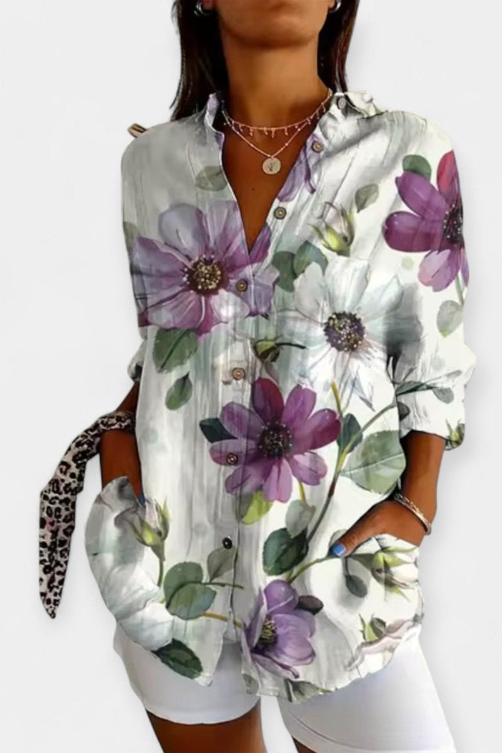 Frida | Camisa com estampa floral