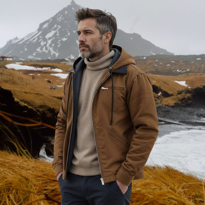 Gaspard™ | Elegant Hoodie with Zipper