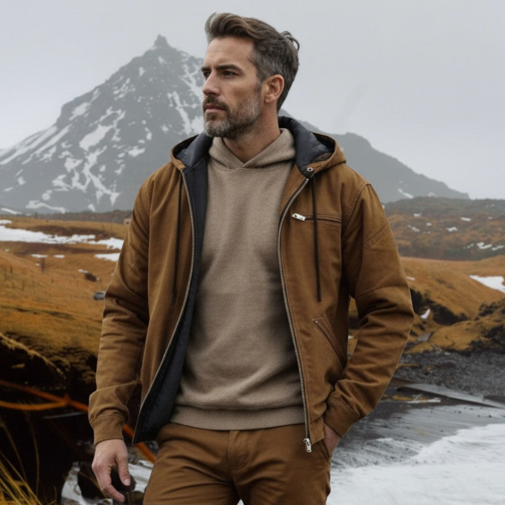 Gaspard™ | Elegant Hoodie with Zipper