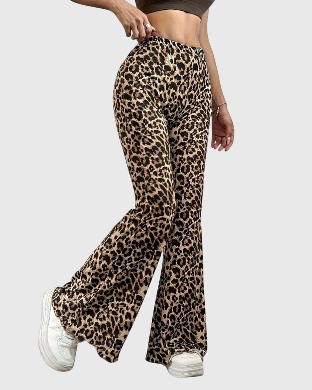 Gitte | Bootcut Leopardo
