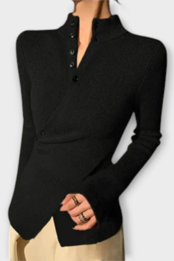 Gry | Sweater preta de malha