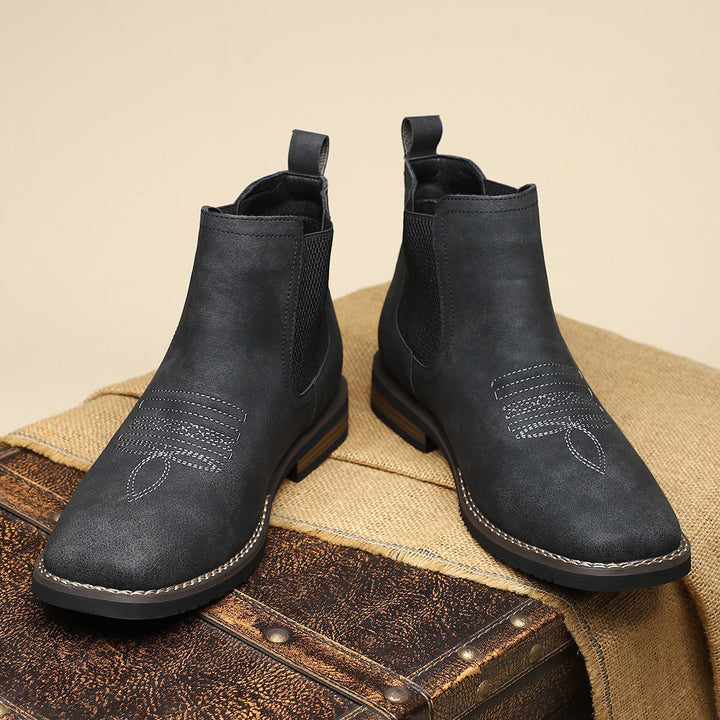Henrik™ | Botas de couro clássicas para homens