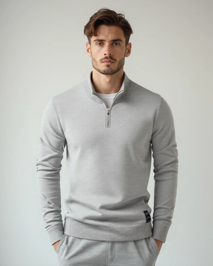 Jakob™ | Pullover de Gola Alta