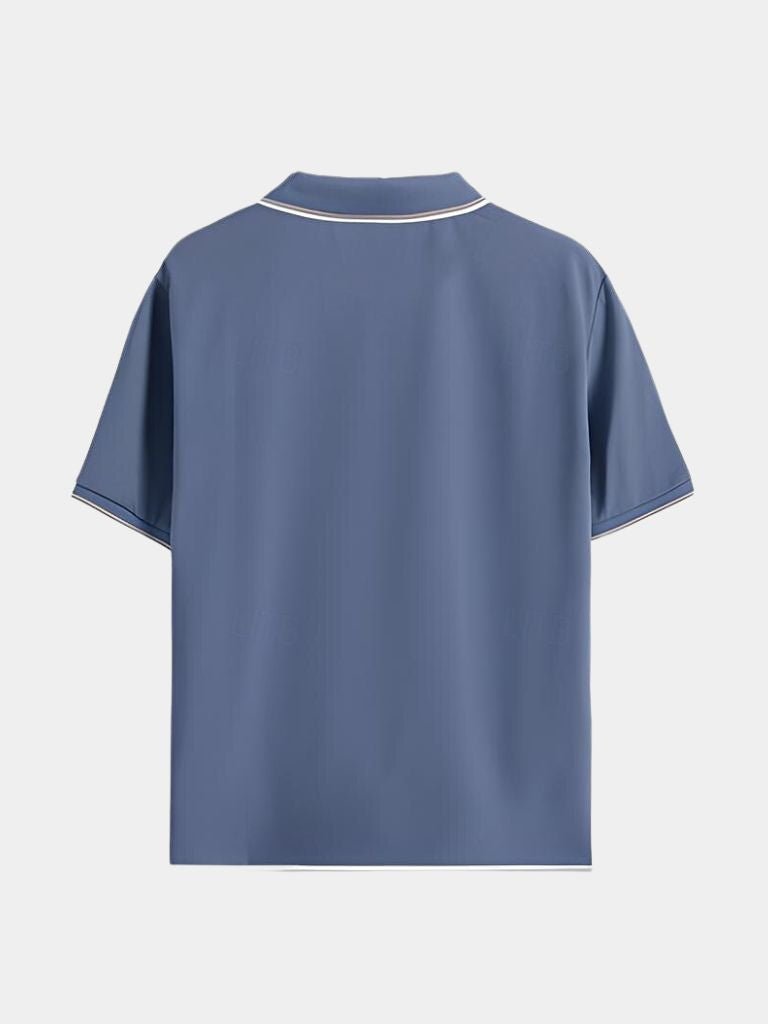 Jesper™ | Polo V-hals Noir