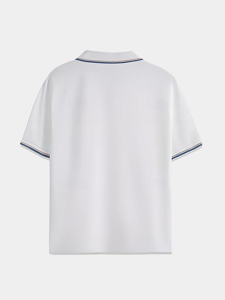 Jesper™ | Polo V-hals Noir