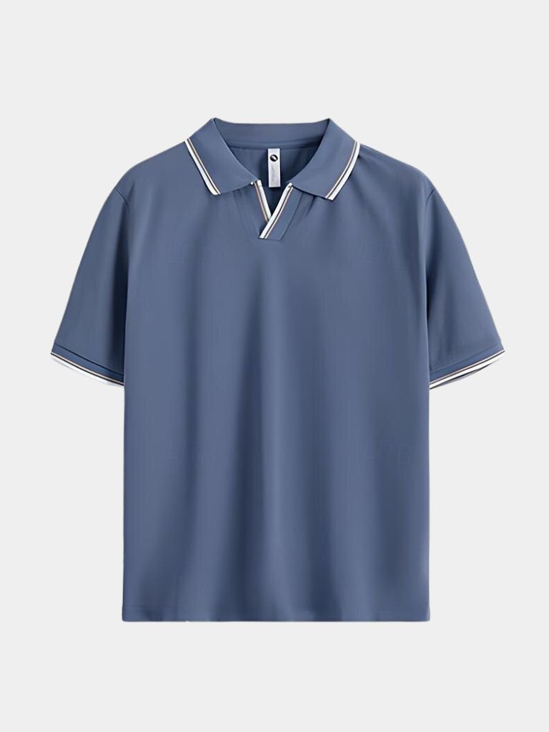 Jesper™ | Polo V-hals Noir